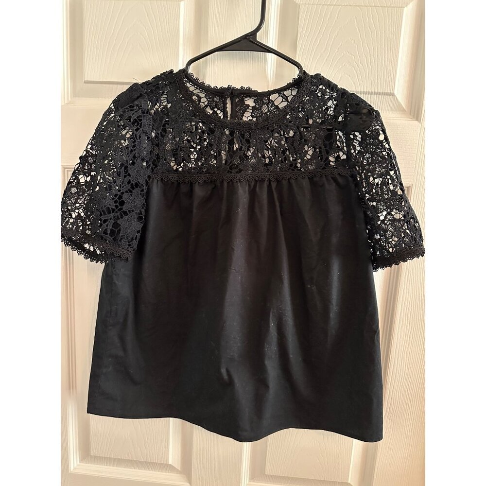 52seven black women's blouse size small